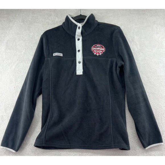 Columbia Sweater Women's Medium Georgia Bulldogs Football Playoff 2021 Pullover - Picture 1 of 9